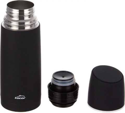 Lacor Ulcior Thermos Inoxidabilă 0.35lt 22x22x8cm. cu Diametru de 8cm.