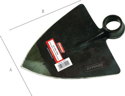 Benman 012E Hacke Dreieckig 22cm x 22cm
