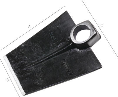 Benman Săpăligă Creta No 1 Sapa Pătrată 18cm x 11cm