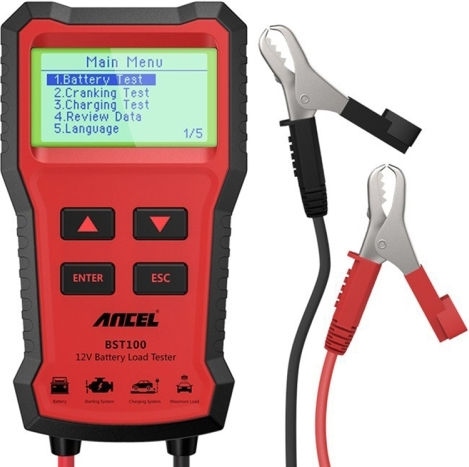 Ancel Battery Tester Analyzer Ψηφιακό Battery Tester