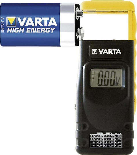 Varta 01.010.0003 Ψηφιακό Battery Tester με Πτυσσόμενη Υποδοχή