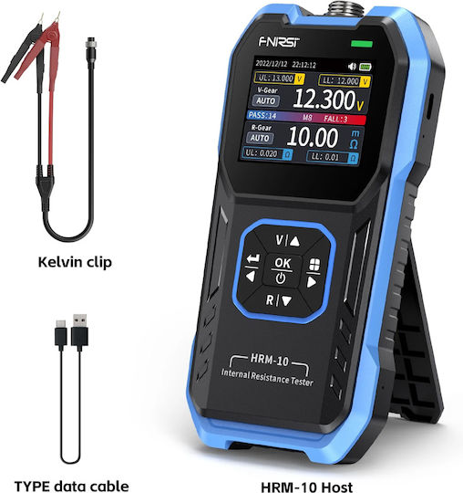 Fnirsi FNR-HRM-10 Αναλογικό Battery Tester
