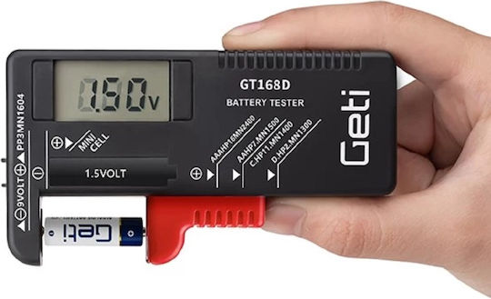 Geti GT168D Αναλογικό Battery Tester με Σταθερή Υποδοχή
