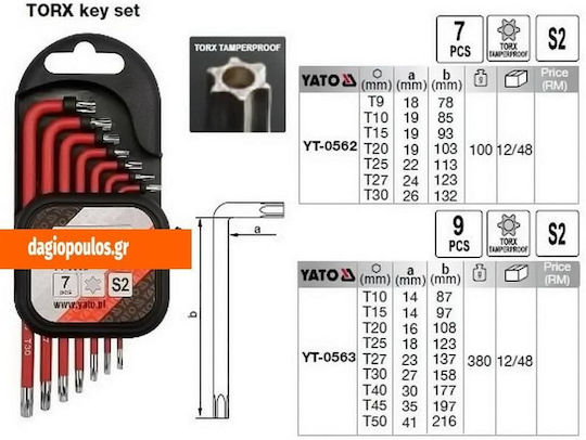 Yato Torx-Schlüssel