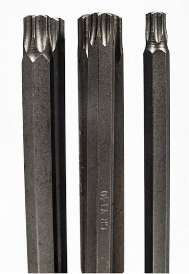 Satra Kl.nas.torx Extra Long 3/8" 7pcs