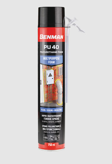 Benman Αφρός Πολυουρεθάνης Χειρός 750ml