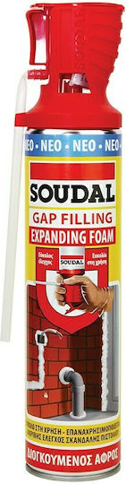 Soudal Αφρός Πολυουρεθάνης Χειρός Υψηλής Διόγκωσης 600ml