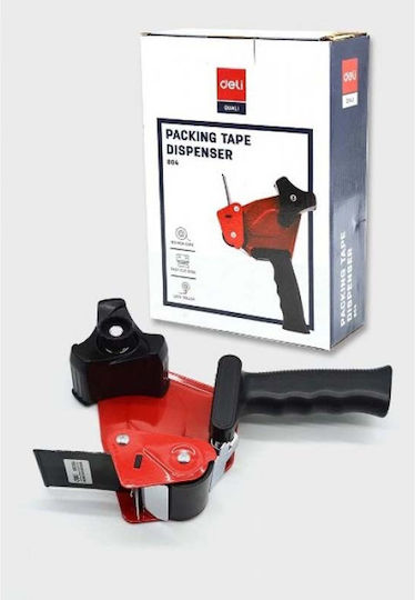 Deli Packing Tape Machine Hand-Held Red