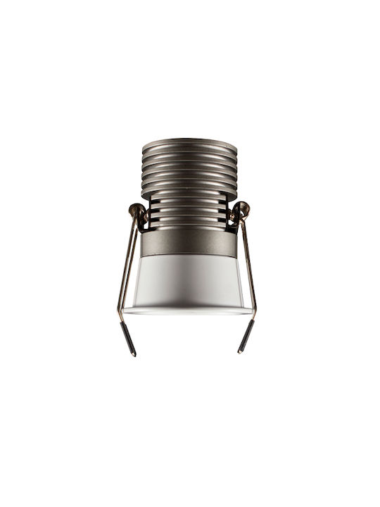 Eurolamp Metallisch Einbau Spot mit integriertem LED und Natürliches Weißes Licht Weiß 40x40cm. 1Stück Eurolamp Metallisch Einbau Spot mit integriertem LED und Natürliches Weißes Licht Weiß 40x40cm. 1Stück