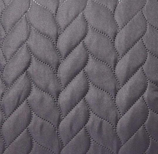 Tac Module Cuvertură Extra-dublu din Poliester Anthracite Gray 250x260cm