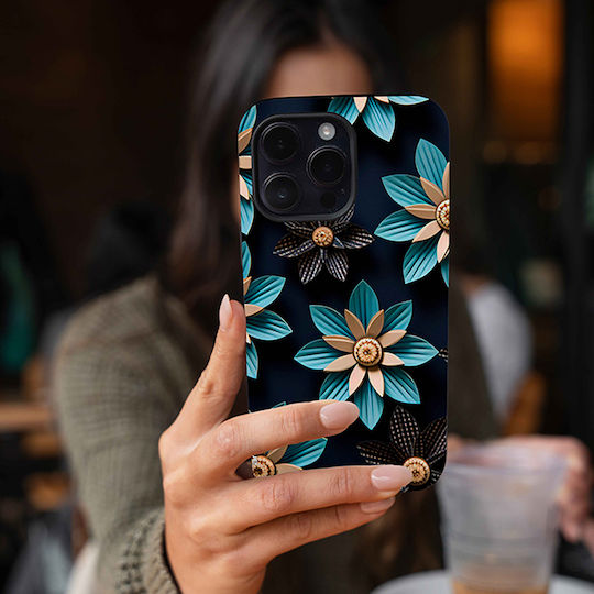Sonique 3D Flower Series Case for Google Pixel 9 Pro 5G Light Blue