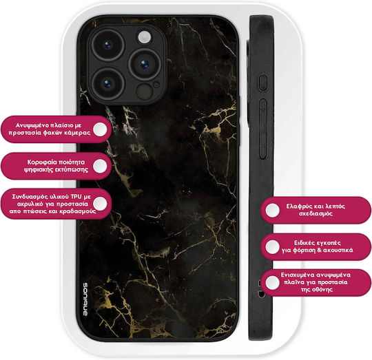 Sonique Marble Series Case Oppo A80 5G Black 01