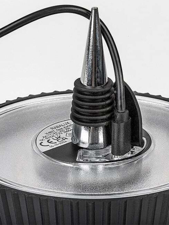 Rabalux Επιτοίχιο Εξωτερικό Φωτιστικό Καπέλου LED IP44 2W με Θερμό Λευκό Φως