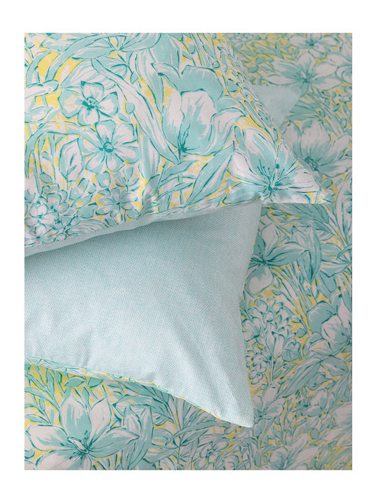 Palamaiki Bettwäsche-Set Überdoppel mit Gummiband 170x200+30cm. Fashion Life Fl6275 FL6275 4Stück
