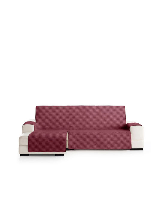 Eysa Oslo Ελαστικό Κάλυμμα Γωνιακού Καναπέ Burgundy 350cm
