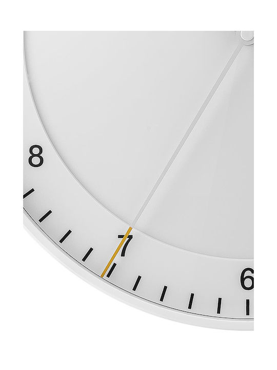 Braun Bc17w-dcf Стенен часовник Бял