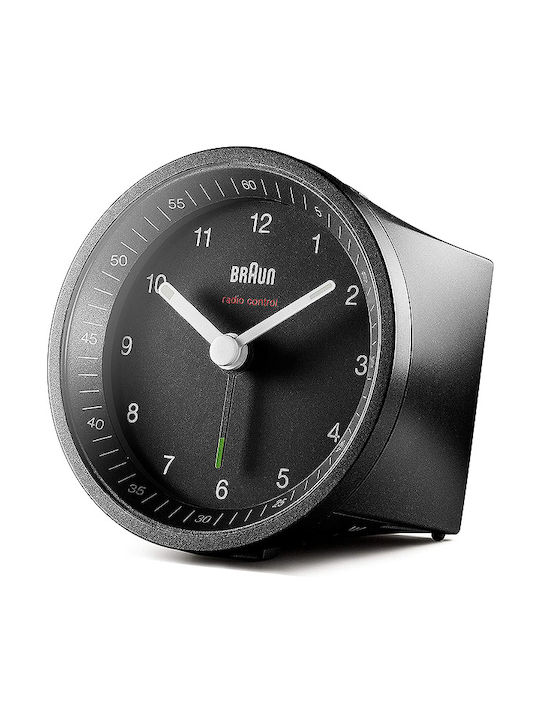 Braun Bc07sb-dcf Tabletop Clock with Alarm Clock & Radio Black