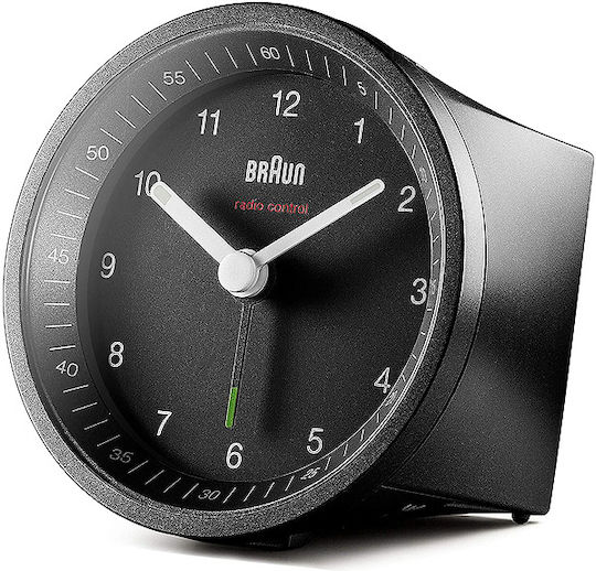Braun Bc07sb-dcf Tabletop Clock with Alarm Clock & Radio Black