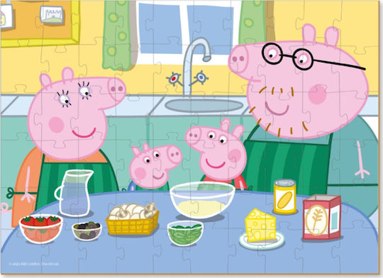 Puzzle pentru Copii Peppa Pig pentru 4+ ani+ Ani Dodo