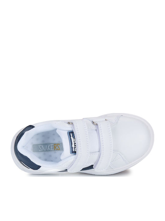 Kids Sneakers with Scratch White