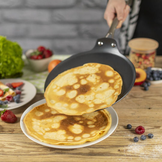 Kuhn Rikon Easy Pro Crepe-Maker aus Aluminium mit Antihaftbeschichtung 27cm