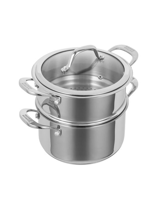 Kuhn Rikon Βαθιά Ανοξείδωτη Κατσαρόλα Ατμού 3.1lt / 20cm