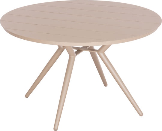 Tisch Stabil Higer Cappuccino 126x126x74cm