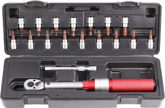 Quatros Δυναμόκλειδο Καρέ 1/4" Ροπής 20-20 Nm