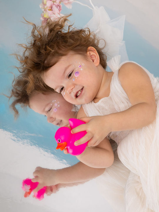 Bambolino Valentina Ecru Baptism Dress Made of Tulle