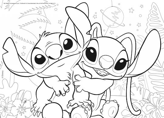 Παιδικό Puzzle Lilo And Stitch για 2+ Ετών 24pcs Lisciani Giochi