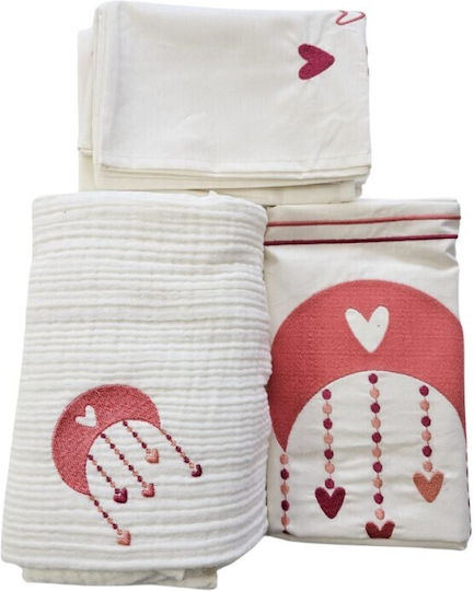 Class Home Collection Set Für Krippe Dreamy White 5Stück
