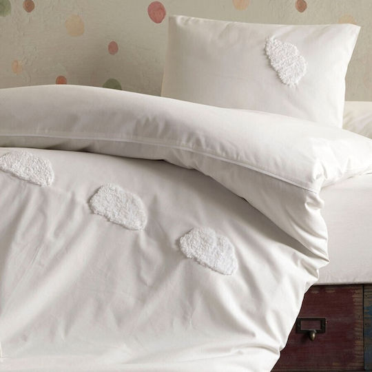 Class Home Collection Set Für Krippe Cloud White 5Stück