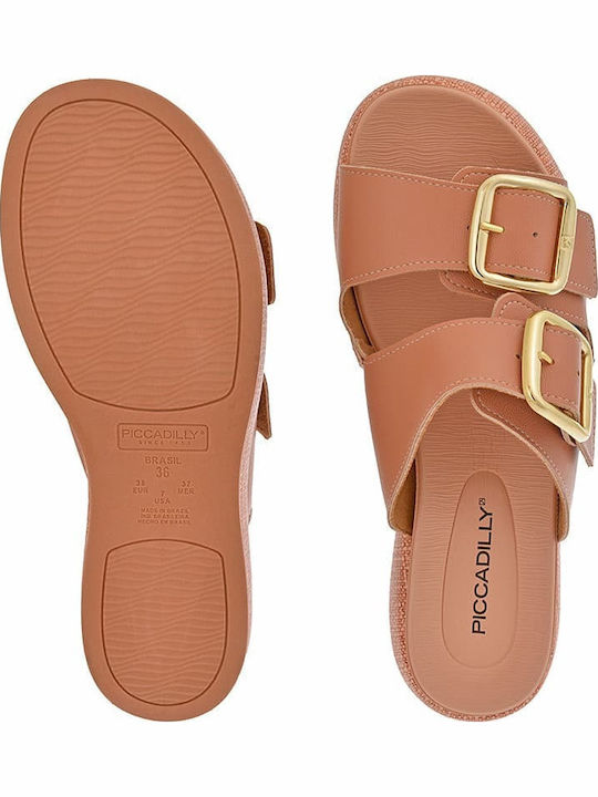 Flache Sandalen für Damen Anatomisch in Schwarz Farbe