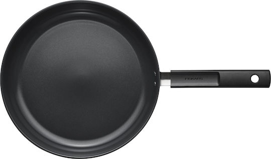 Fiskars Hard Face Τηγάνι από Αλουμίνιο με Αντικολλητική Επίστρωση 30cm