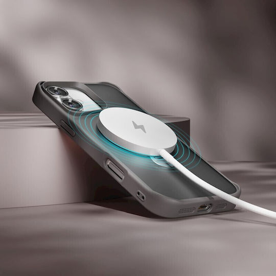 Etteri Back Cover Σιλικόνης / Πλαστικό Γκρι (iPhone 16)