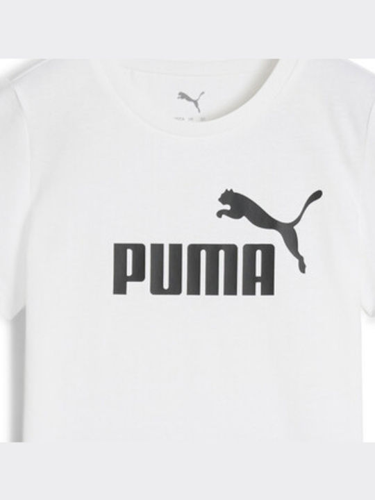 PUMA Kids Set with White Shorts 2 Pieces