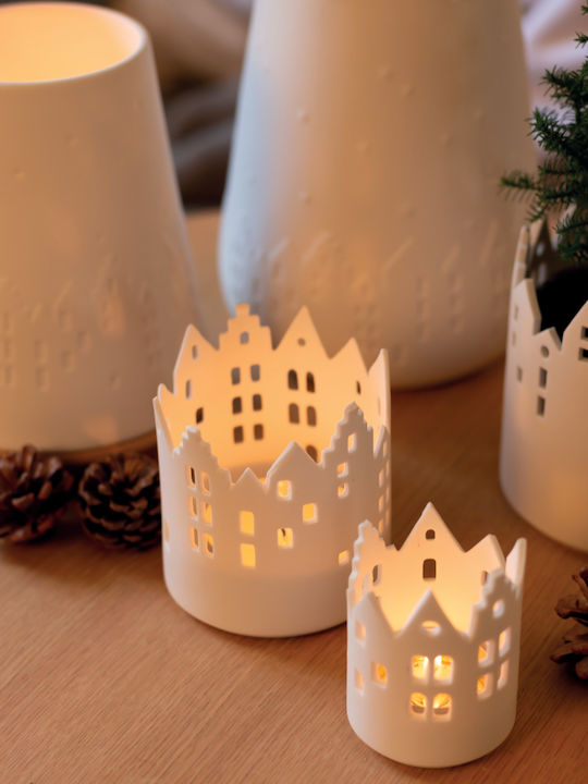 Raeder Christmas Candlestick 9x8cm