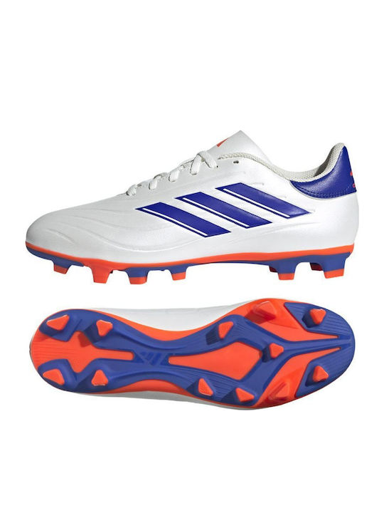 adidas Copa Pure 2 Club Pantofi de Fotbal cu crampoane Albe