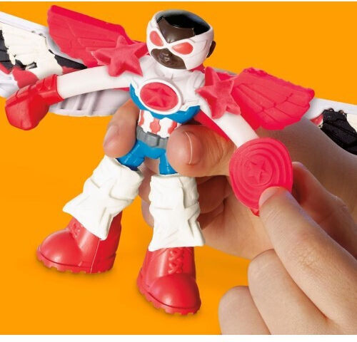 Hasbro Play-Doh Plasticină Set De Joc Captain America Pentru 3+ Ani 3 Buc