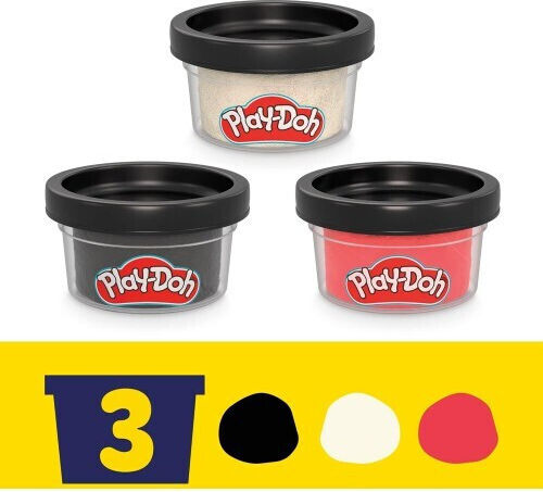Hasbro Play-Doh Plasticină Set De Joc Captain America Pentru 3+ Ani 3 Buc