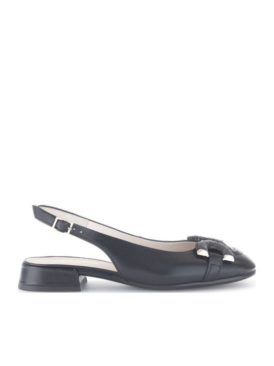 Leder Sandalen Schwarz