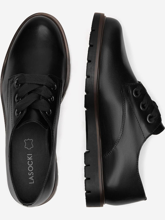 Damen Oxfords in Schwarz Farbe