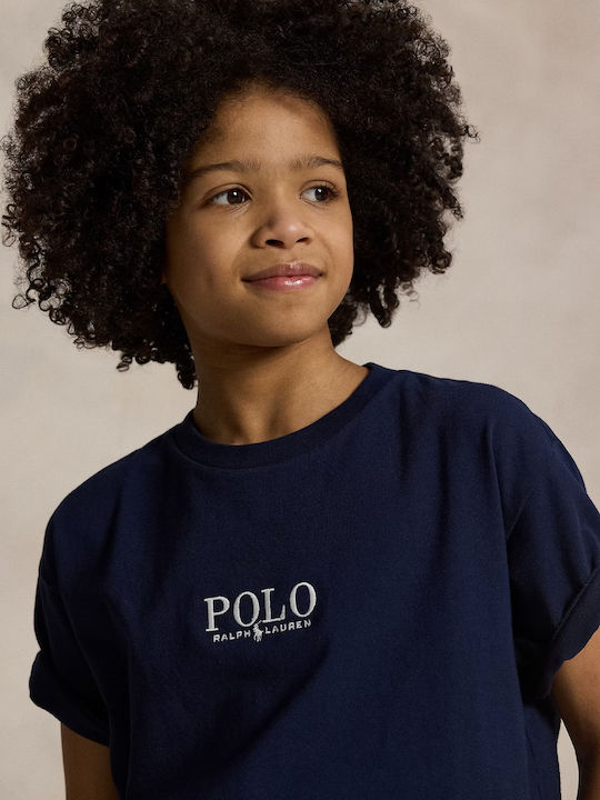 Kinder-T-Shirt Refined Navy