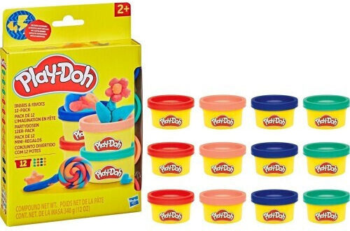 Hasbro Play-Doh 12 Modellierknete Treats Party Für 3+ Jahre