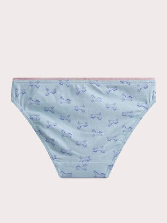 Dpam Multi Unicorns Παιδικό Σετ με Βρακάκια Μπλε