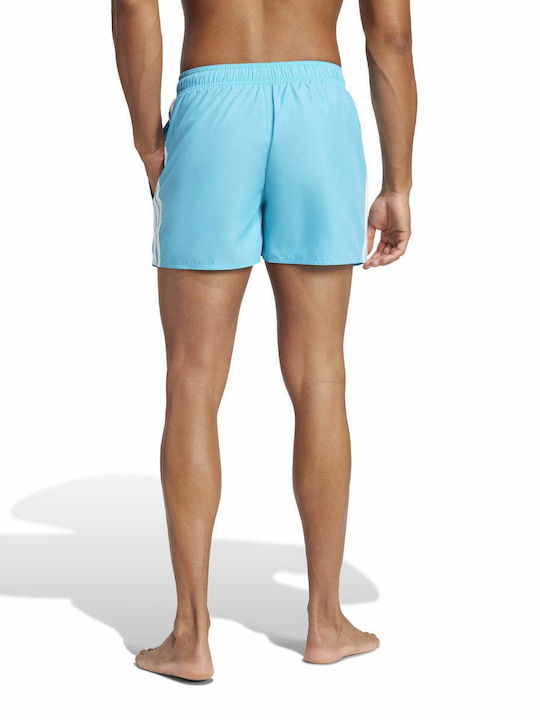 Performance Men's Swimwear Shorts Turquoise Striped