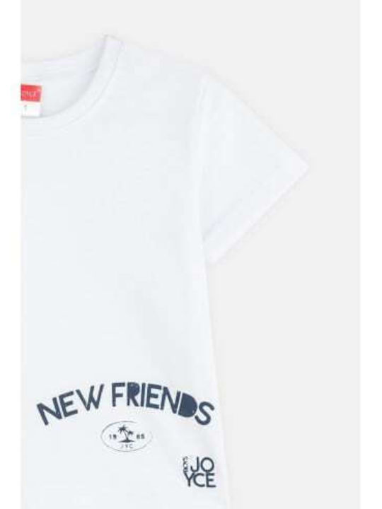 Joyce Kinderoberteile T-Shirt Weiß