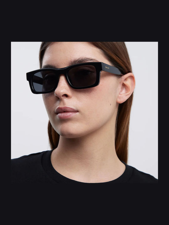 Meller Herren Sonnenbrille mit Schwarz Kunststoff Gestell und Schwarz Polarisiert Linse RUD-TUTCAR
