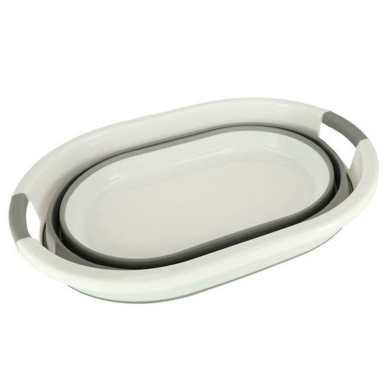 Pliere Lavoar Dreptunghiular 54x39x24cm. Silicon Capacitate 25lt Alb