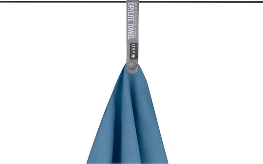 Sea to Summit Drylite Πετσέτα Microfiber Προσώπου Μπλε 120x60εκ.